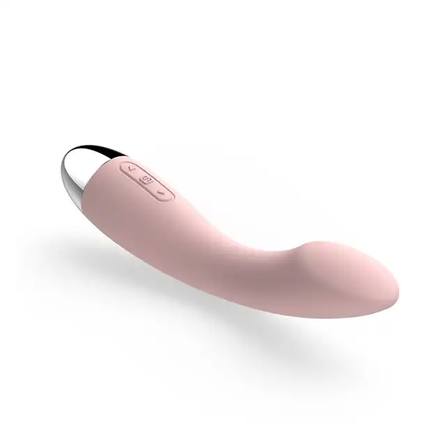 Svakom - Amy G-Spot Vibrator Pink. Jasnoróżowy wibrator do stymulacji punktu G. Gładki silikon
