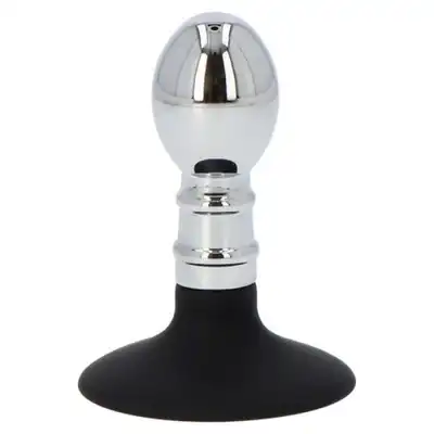 Toyz 4 Lovers - Plug Pleasure Sphere. Oryginalny metalowy korek analny z przyssawką.  8,3 cm