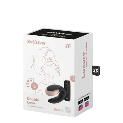 SATISFYER DOUBLE LOVE BLACK