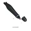 Pretty Love - Edward Vibrator Black. Uroczy mini wibratorek z silikonu do stymulacji łechtaczki