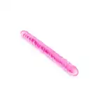 Pure Jelly - Double Dong Dildo. Różowe podwójne dildo 44 cm. Super giętkie
