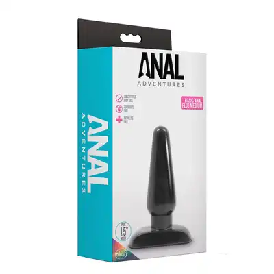 ANAL ADVENTURES BASIC ANAL PLUG MEDIUM
