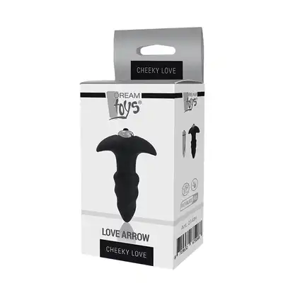 Dream Toys - Love Arrow - korek analny z wyjmowanym pociskiem wibrującym!