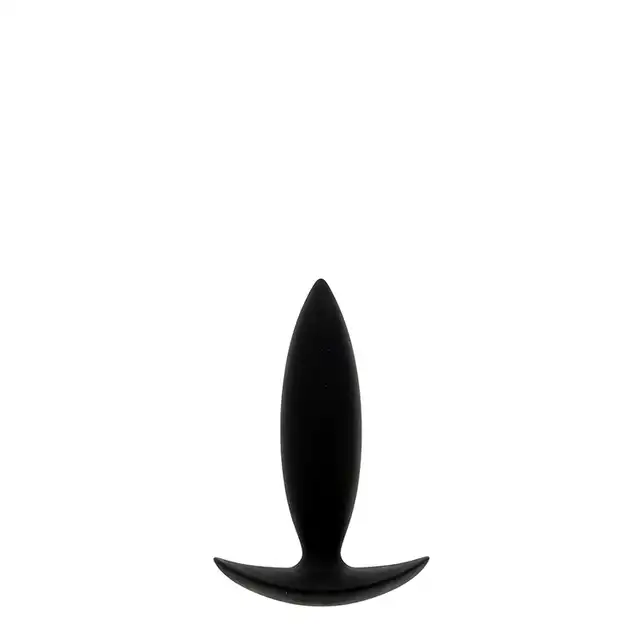 Dream Toys - Cheeky Love Anal Plug Xtra Small Blach - mały korek analny, idealny dla początkujących
