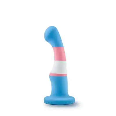 Blush - Avant P2 True Blue Transgender Pride. Nowoczesne dildo do stymulacji punktu G lub P 