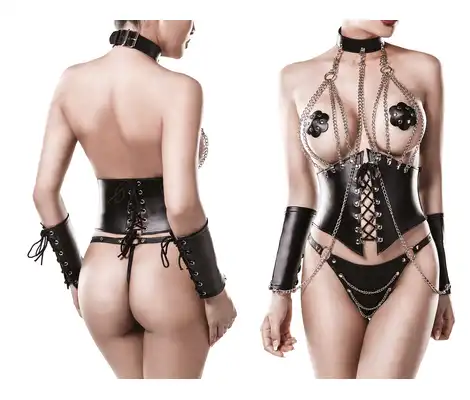 Grey Velvet - Spektakularnie piękna bielizna BDSM. Luksus i elegancja w sypialni. 