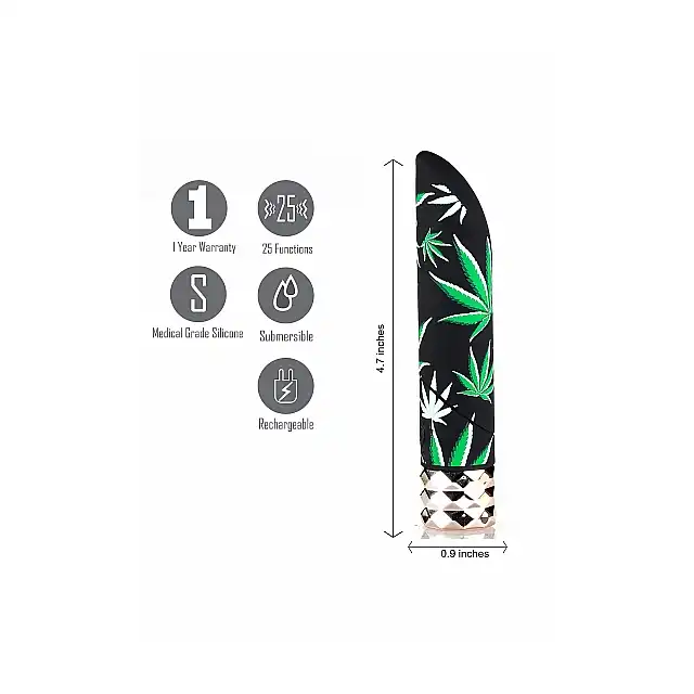 Maia Novelties - Jane Leaf USB. 25 funkcji. Super design z liśćmi konopii