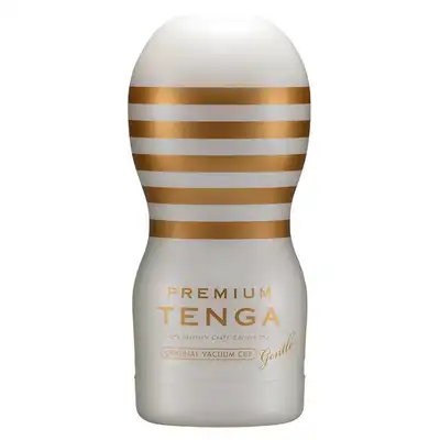 Tenga - Premium Vacuum Cup Gentile. Wyjątkowo delikatny masturbator dla mężczyzn