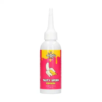 Cumface- Tasty Sperm Banana 80 ml. Smakowa sztuczna sperma do gry!