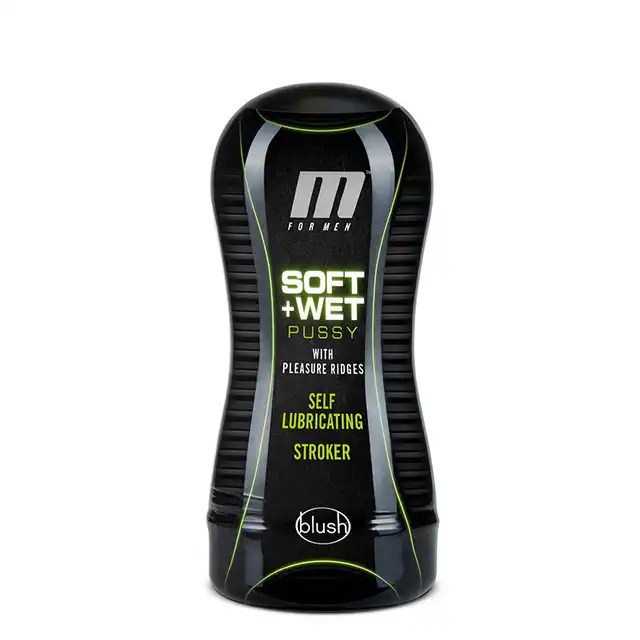 M for Men - Soft + Wet Ridges. Wagina z teksturowanym wnętrzem