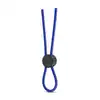 Stay Hard - Loop Cock Blue. Silikonowy ring erekcyjny w formie lasso