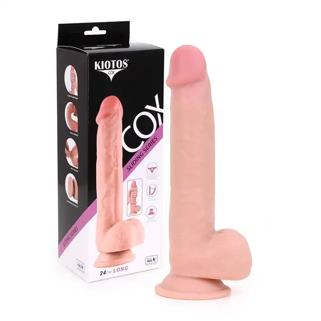 Kiotos Cox - Sliding Skin 03 Flesh. Super realistyczne dildo. Ślizgająca się skóra!
