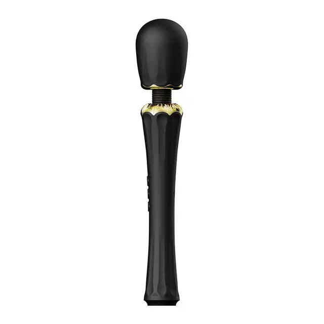 Zalo - Kyro Wand Black. Różdżka z potężnymi wibracjami. Inspirowana Egiptem