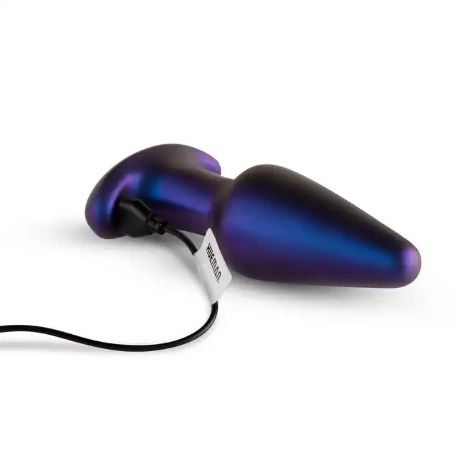 Hueman - Meteoroid Rimming Anal Plug. Plug analny w stylu galaxy z rotującymi kuleczkami