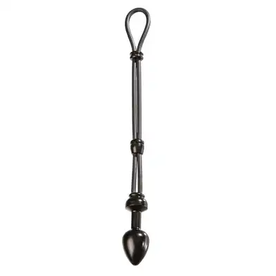 MALESATION Cock-Grip with Alu-Plug small, black