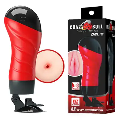 Crazy Bull - Delia Anus. 12 trybów wibracji i funkcja głosowa! 