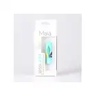 Maia Novelties - Jessi 420 Blue USB. Mini bullet z  liściem konopii