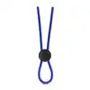 Stay Hard - Loop Cock Blue. Silikonowy ring erekcyjny w formie lasso