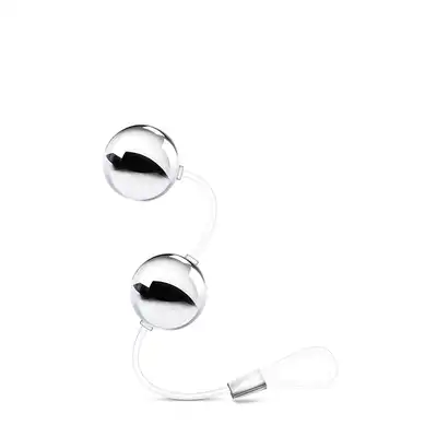 B Yours - Bonne Beads Silver. Srebrne kuleczki do ćwiczenia mięśni kegla 
