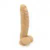 Kiotos Cox - Flesh 044. Teksturowane silikonowe dildo 22 cm 