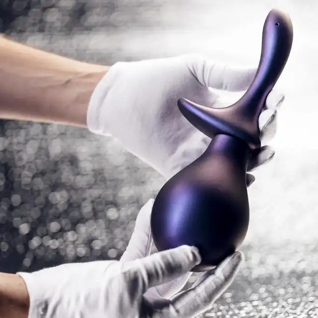 Hueman - Nebula Bulb Anal Douche. Silikonowa gruszka do lewatywy 220 ml. Kosmiczny design