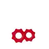  Stay Hard - Stay Hard Nuts Red. 2 czerwone ringi erekcyjne. Super elastyczne 