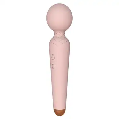 Stymulator-Rechargeable Power Wand USB 10 Functions - Flesh