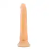Au Naturel - Mr. Slim Beige. Miękkie i realistyczne dildo z dual density 24,1 cm