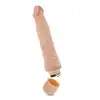 Dr.Skin -Cock Vibe 1 Flesh. Realistyczny wibrator z miękkiego materiału 19,5 cm