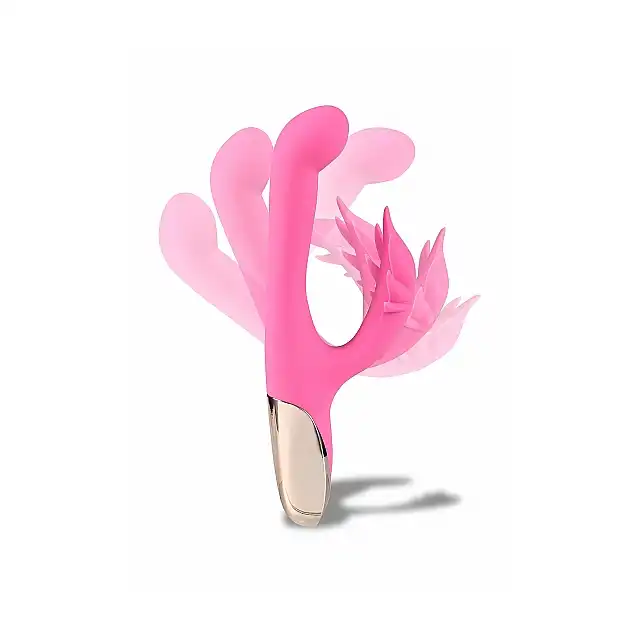 Maia Novelties - Maul Pink USB. 15 funkcji. Inspirowany liśćmi konopii. Super wibracje