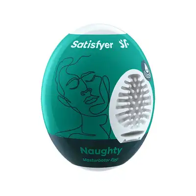 Satisfyer - Naughty Mini. Masturbator w kształcie jajeczka