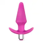 Luxe - Discover Fuschia. Różowy silikonowy korek wibrujący