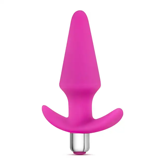 Luxe - Discover Fuschia. Różowy silikonowy korek wibrujący