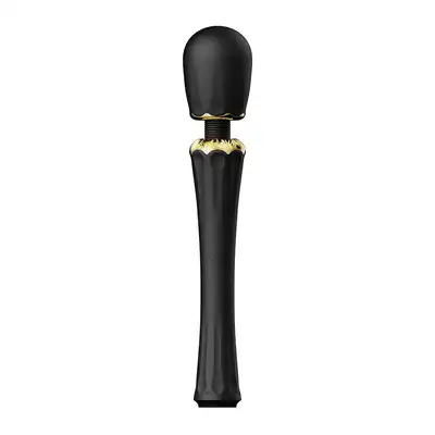 Zalo - Kyro Wand Black. Różdżka z potężnymi wibracjami. Inspirowana Egiptem
