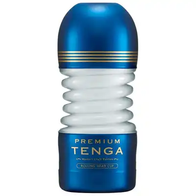 Tenga - Premium Rolling Head Cup. Masturbator z elastycznym opakowaniem