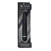 Rose - Luxuriate Black - klasyczny czarny wibrator z wieloma wibracjami