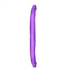 B Yours - Double Dildo 16 inch. Super elastyczne podwójne dildo 40,6 cm. Fioletowe