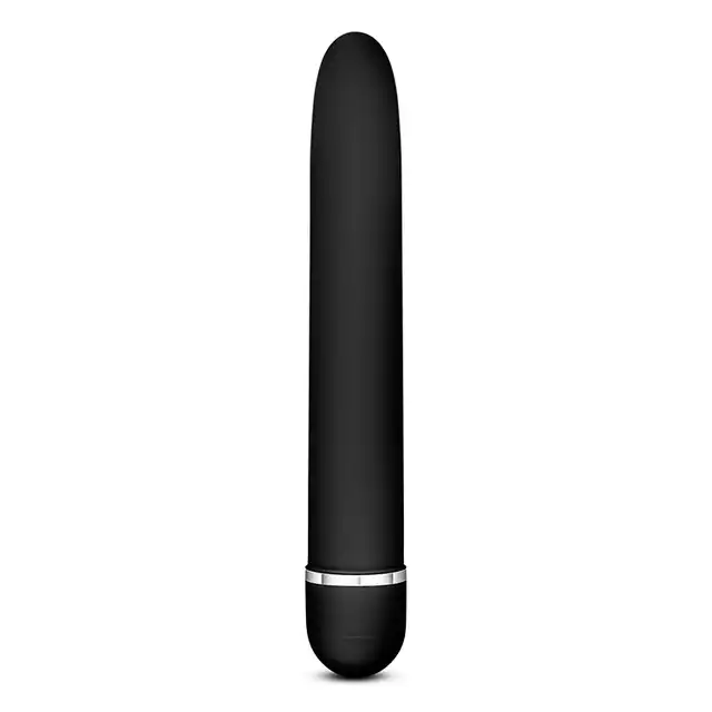 Rose - Luxuriate Black - klasyczny czarny wibrator z wieloma wibracjami