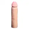 Blush X5 - Performance Magnum Xtender. Przedłużka 22,8 cm z cyberskóry X5. Pogrubia do 7,3cm