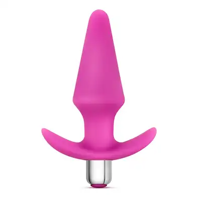 Luxe - Discover Fuschia. Różowy silikonowy korek wibrujący