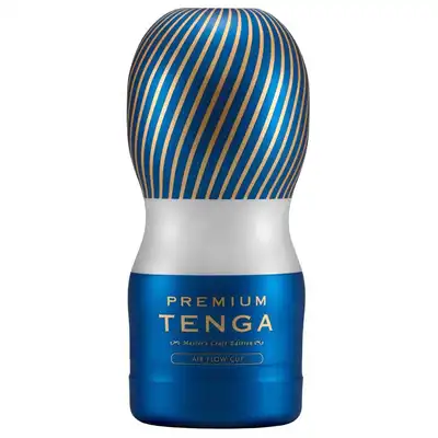 Tenga - Premium Air Flow Cup. Masturbator z komorą powietrzną. Efekt ssania!