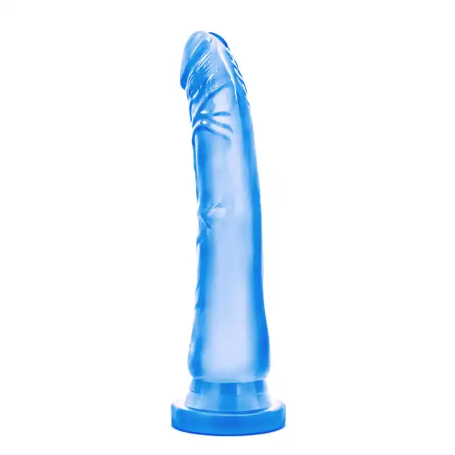  B Yours - Sweet N Hard 6 Blue. Realistyczne doznania. Niebieskie dildo 21,5 cm długości