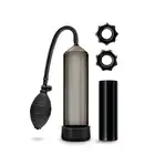 Quickie Kit - Thick Cock Black - czarna pompka do penisa