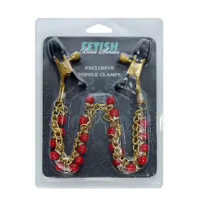 Bseries - Klamerki na sutki- Exclusive Nipple Clamps No.15 - Fetish Boss Series