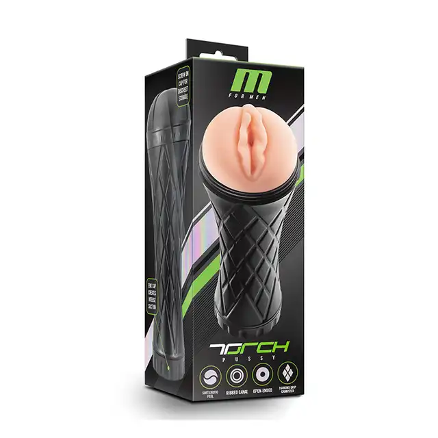 M for Men - The Torch Pussy Vanilla. Realistyczna wagina z innowacyjnego materiału X5!