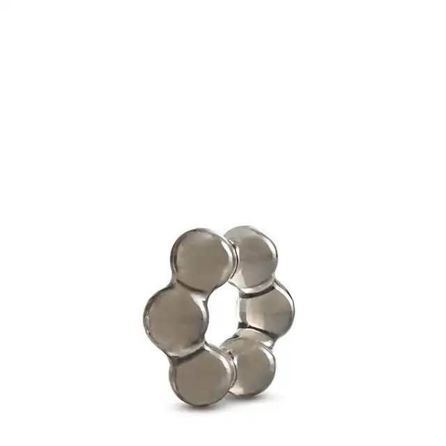 Stay Hard - Thick Bead Ring - ring na penisa, który zapewni długa erekcje