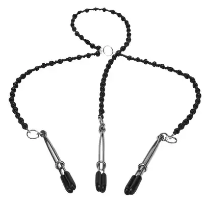 Steamy Shades - Y-Style Nipple Clamps. Klamerki na sutki i łechtaczkę 