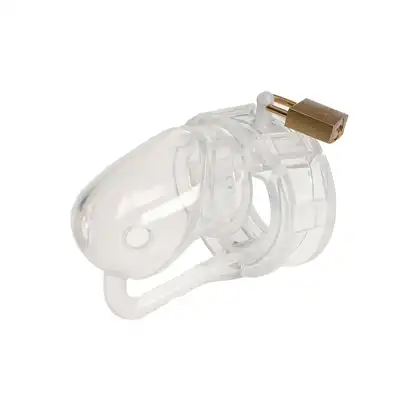 MALESATION Penis Cage Silicone small clear