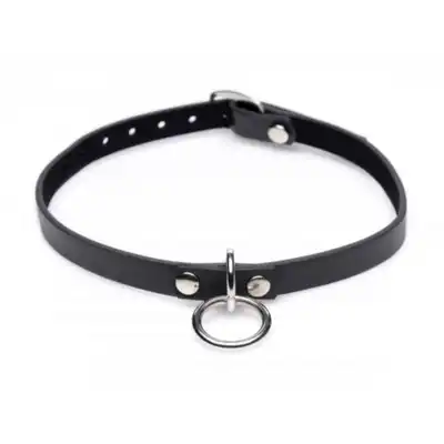 Master Series PRO - Collared Vixen Collar With Ring.  Profesjonalna obroża z ringiem.