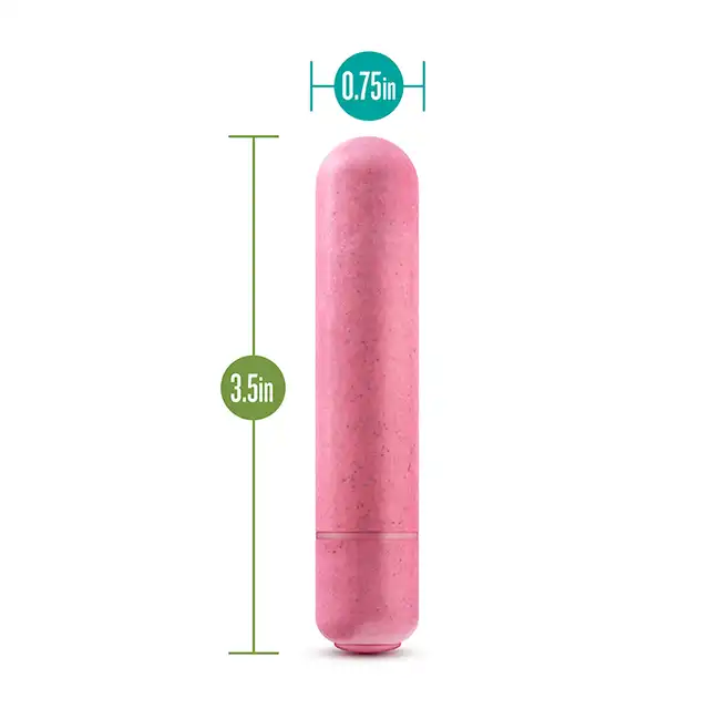  Gaia - Eco Bullet Coral. Mocny bullet wibrujący. Ekologiczny bioplastik!